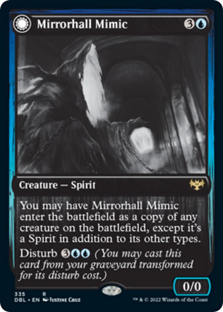 Mirrorhall Mimic 335 (Innistrad: Double Feature)  - Foil | Good Games Modbury