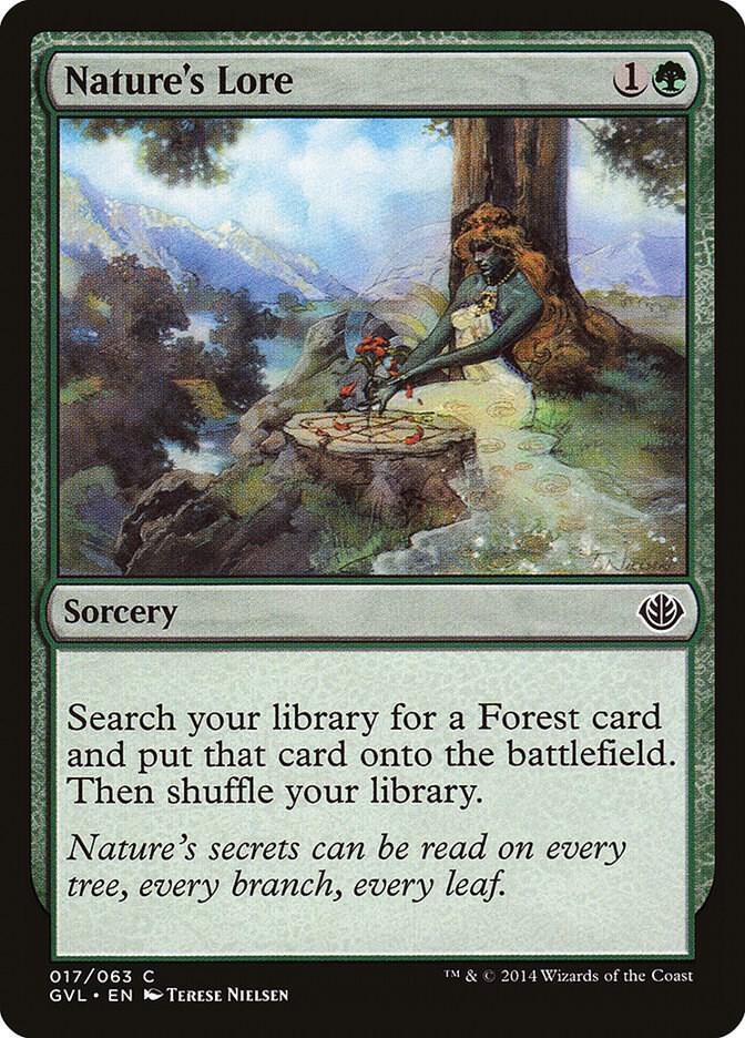 Natures Lore 17/63 (Duel Decks: Anthology)  | Good Games Modbury