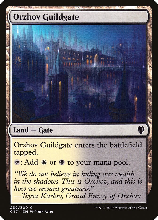 Orzhov Guildgate [Commander 2017] | Good Games Modbury