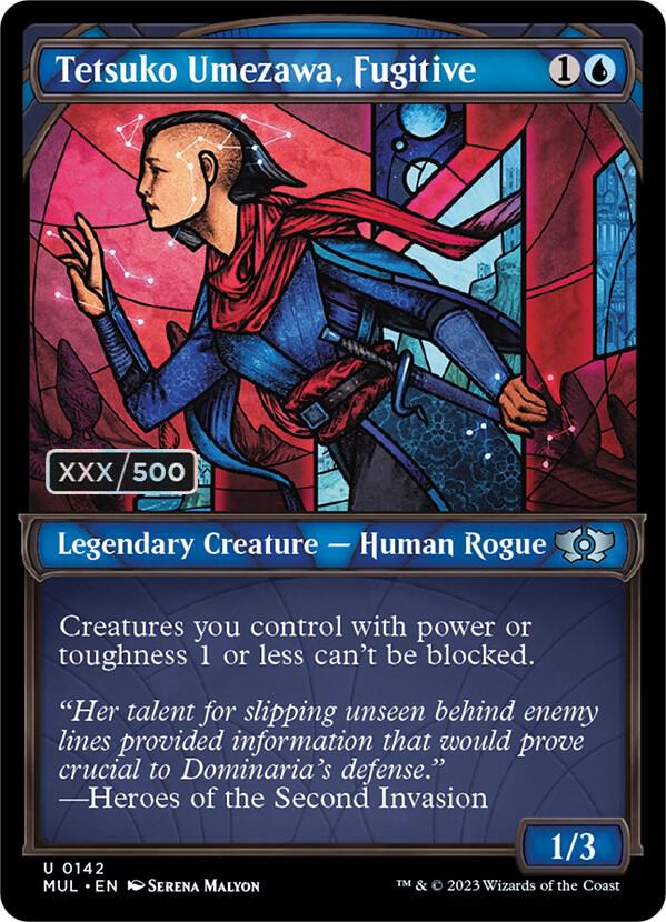 Tetsuko Umezawa, Fugitive Serialized 142z/65 (March of the Machine: Multiverse Legends)  - Double Rainbow Foil | Good Games Modbury