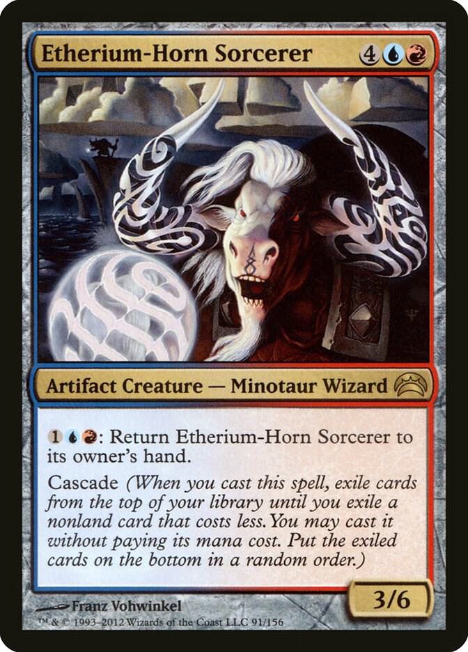 Etherium-Horn Sorcerer 91/156 (Planechase 2012)  | Good Games Modbury