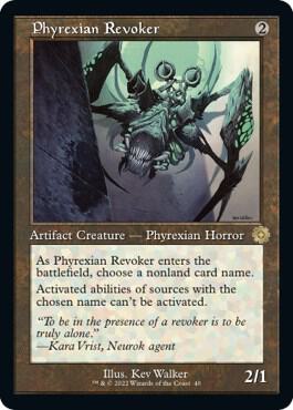 Phyrexian Revoker 40/63 (The Brothers' War: Retro Frame Artifacts)  | Good Games Modbury