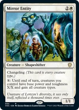 Mirror Entity 94/38 (Commander: Innistrad: Crimson Vow)  | Good Games Modbury