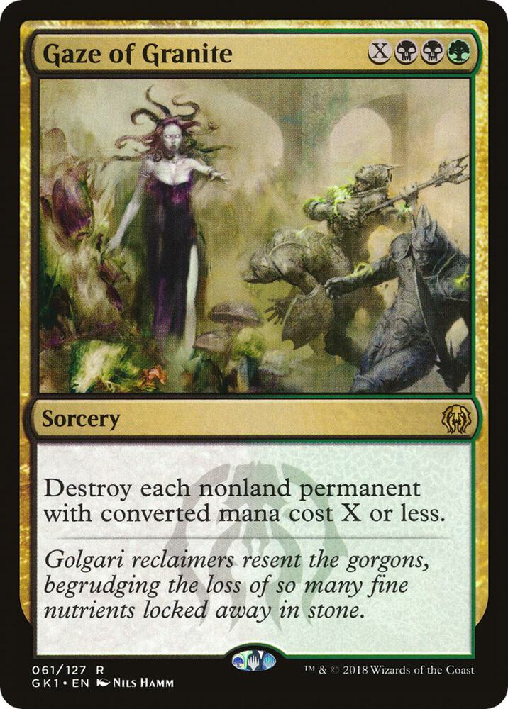 Gaze of Granite 61/127 (Guilds of Ravnica: Guild Kits)  | Good Games Modbury