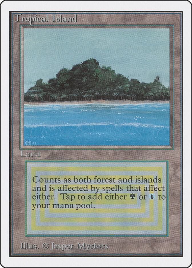 Tropical Island 284/302 (Unlimited Edition)  | Good Games Modbury