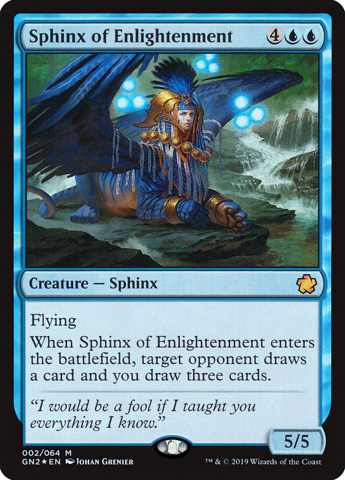 Sphinx of Enlightenment 2/64 (Magic Game Night 2019)  - Foil | Good Games Modbury