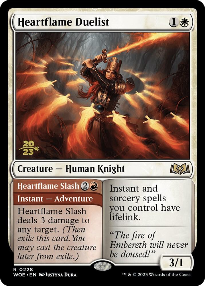 Heartflame Duelist 228s/200 (Prerelease Cards)  - Foil | Good Games Modbury