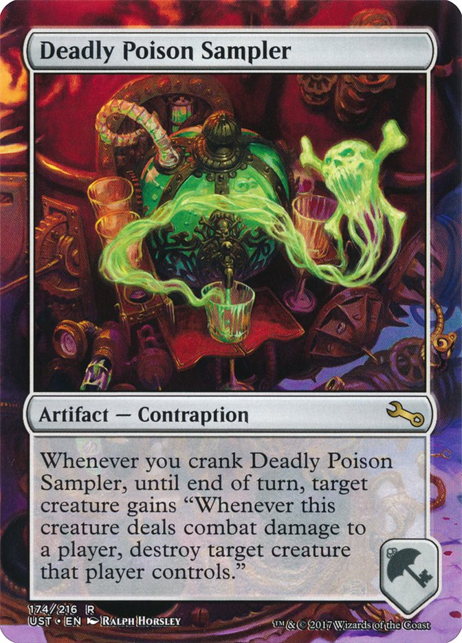 Deadly Poison Sampler 174/216 (Unstable)  - Foil | Good Games Modbury