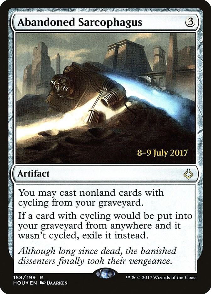 Abandoned Sarcophagus 158s/62 (Prerelease Cards)  - PreRelease Foil | Good Games Modbury