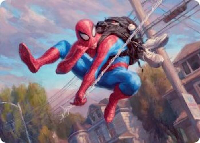 Spider Man Web Slinger Art Card 4 (Art Series: Marvel's Spider-Man)  | Good Games Modbury