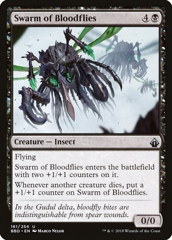 Swarm of Bloodflies 161/254 (Battlebond)  - Foil | Good Games Modbury