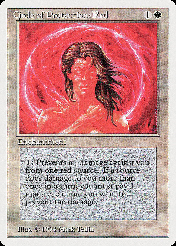 Circle of Protection: Red [Summer Magic / Edgar] | Good Games Modbury