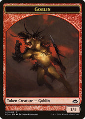 Germ // Goblin Double-Sided Token [Planechase Anthology Tokens] | Good Games Modbury