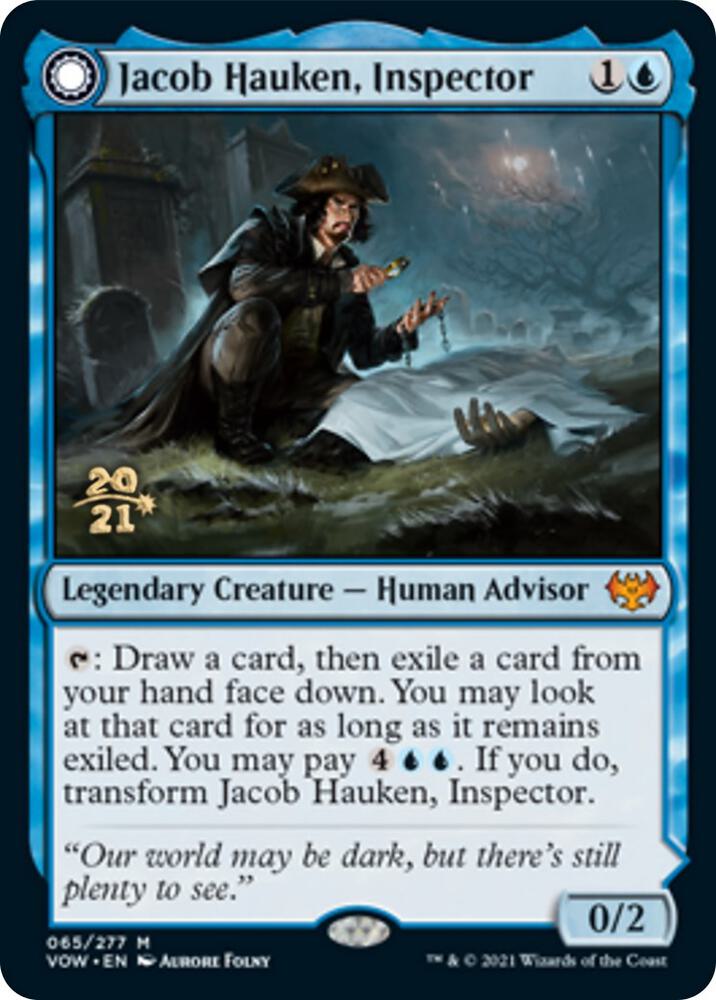 Jacob Hauken Inspector 65s/137 (Prerelease Cards)  - Foil | Good Games Modbury