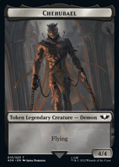 Astartes Warrior // Cherubael Double-Sided Token (Surge Foil) [Universes Beyond: Warhammer 40,000 Tokens] | Good Games Modbury