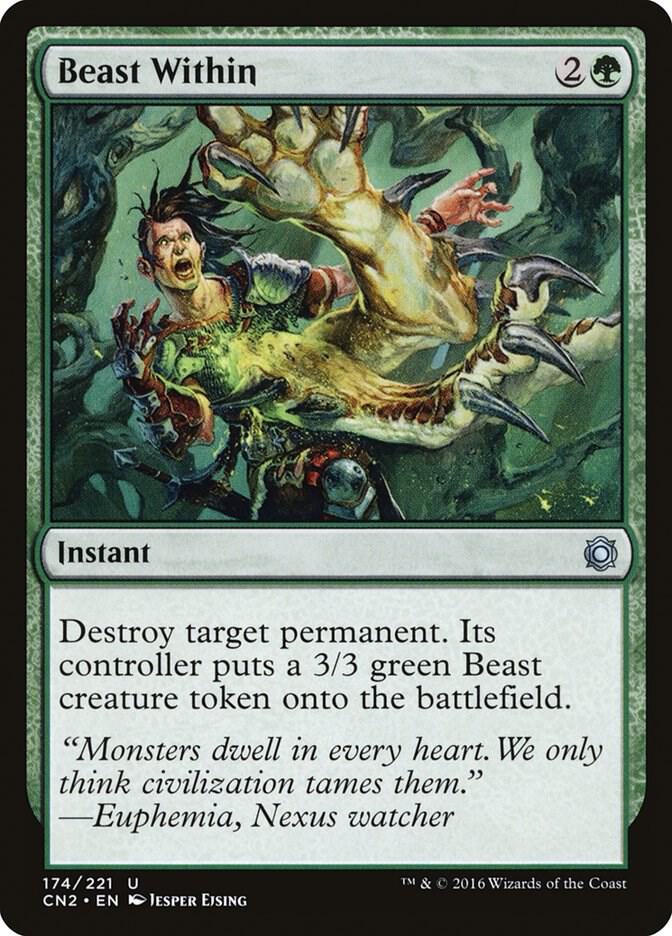 Beast Within 174/221 (Conspiracy: Take the Crown)  - Foil | Good Games Modbury