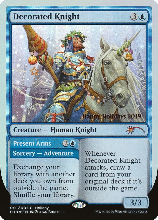 Decorated Knight // Present Arms 19/21 (Special Occasion)  - Foil | Good Games Modbury