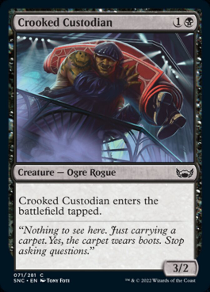 Crooked Custodian [Streets of New Capenna] | Good Games Modbury