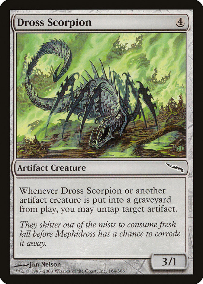 Dross Scorpion [Mirrodin] | Good Games Modbury