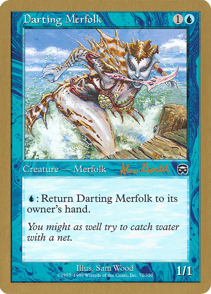 Darting Merfolk (Alex Borteh) [World Championship Decks 2001] | Good Games Modbury