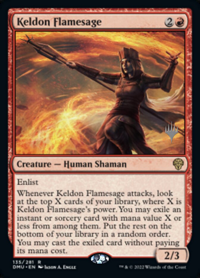 Keldon Flamesage (Promo Pack) [Dominaria United Promos] | Good Games Modbury