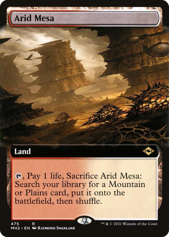 Arid Mesa Extended Art 475 (Modern Horizons 2)  | Good Games Modbury