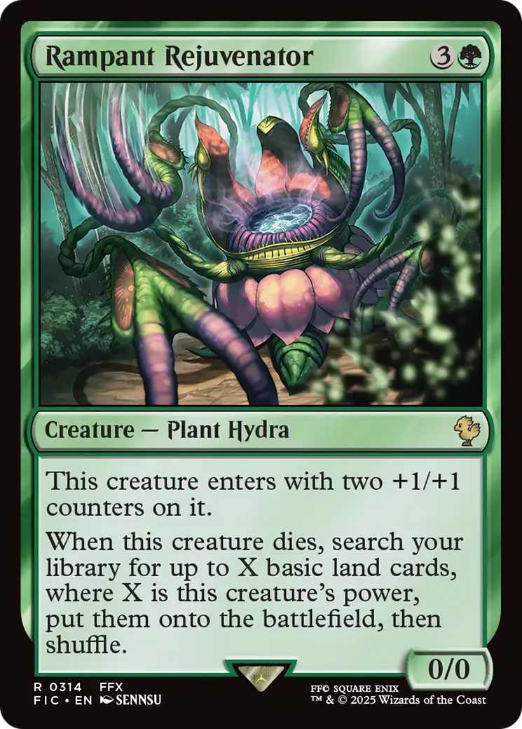 Rampant Rejuvenator [FINAL FANTASY Commander] | Good Games Modbury