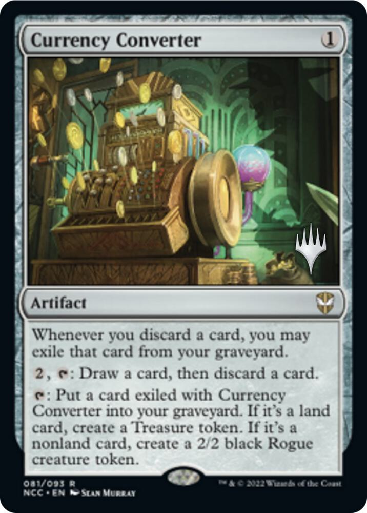 Currency Converter 81 (Promo Pack: Streets of New Capenna)  - Foil | Good Games Modbury