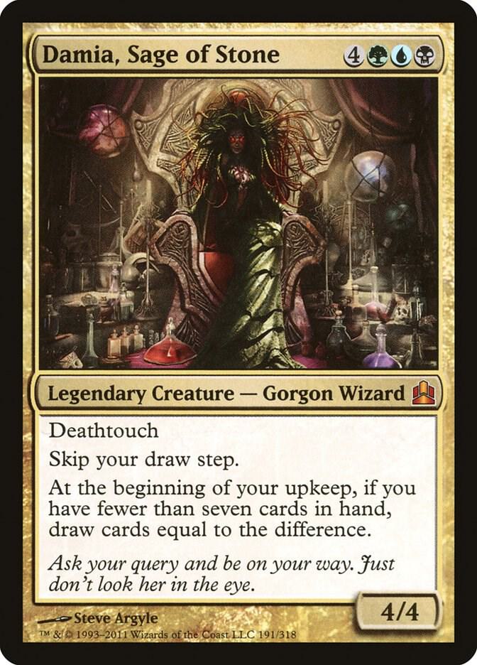 Damia, Sage of Stone 191/318 (Commander)  | Good Games Modbury