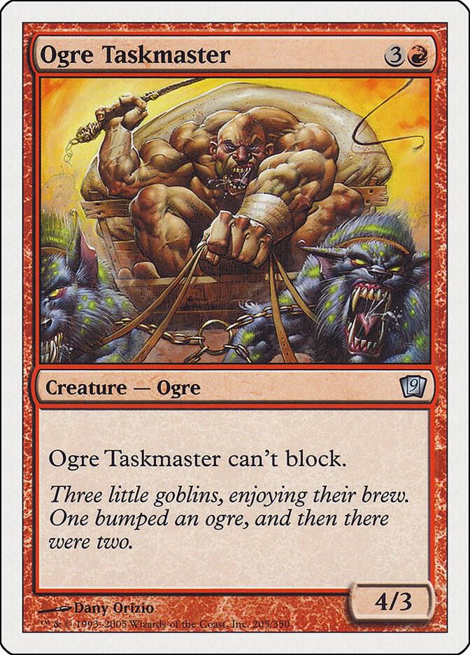 Ogre Taskmaster 205/350 (9th Edition)  | Good Games Modbury
