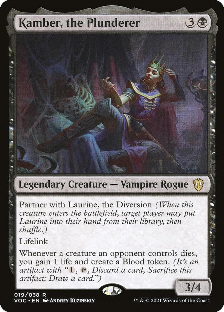 Kamber the Plunderer 19/38 (Commander: Innistrad: Crimson Vow)  | Good Games Modbury