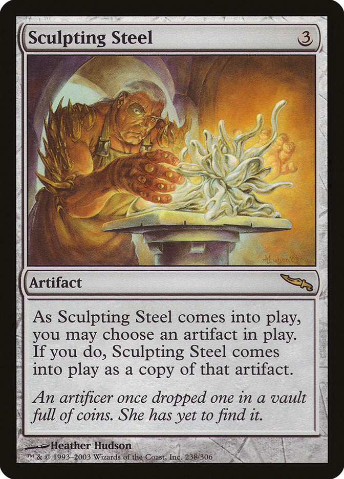 Sculpting Steel [Mirrodin] | Good Games Modbury