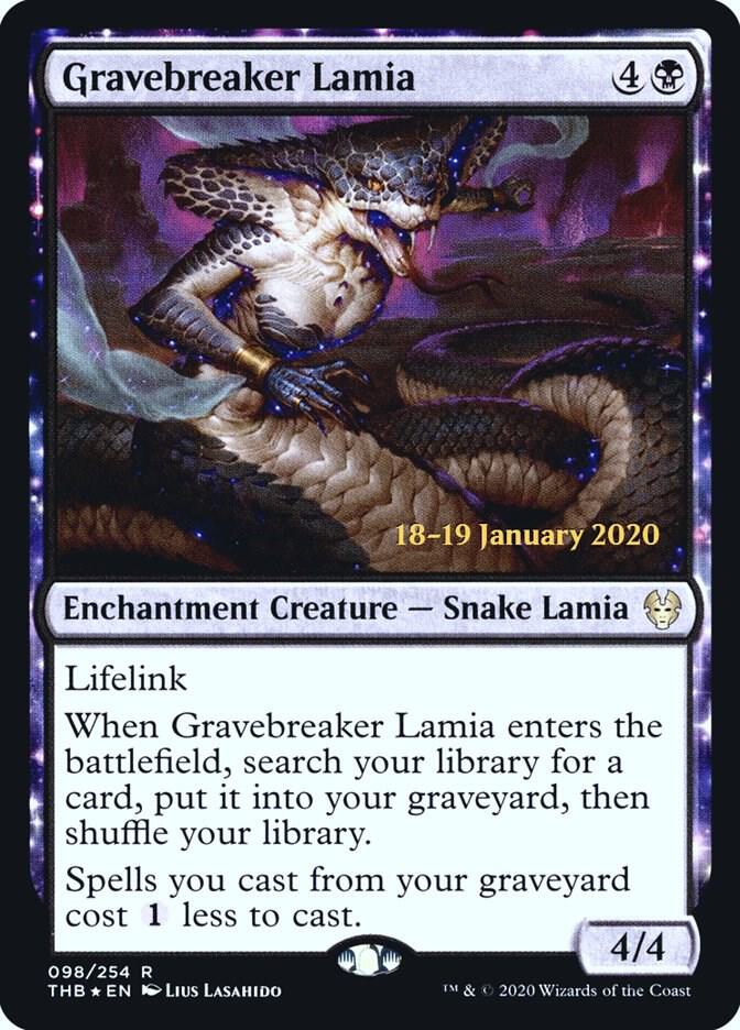 Gravebreaker Lamia 98s/137 (Prerelease Cards)  - Foil | Good Games Modbury