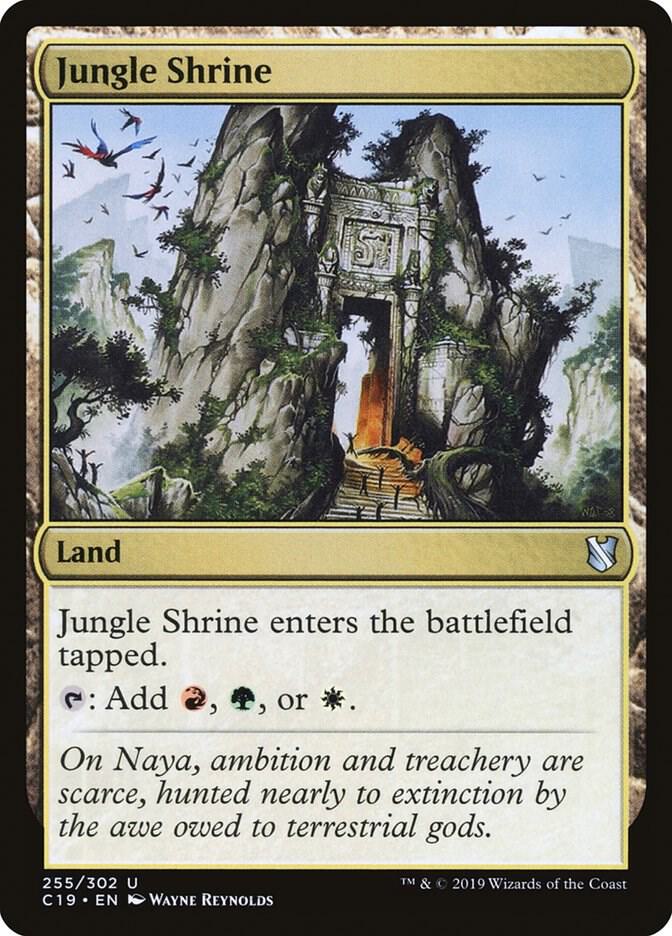 Jungle Shrine 255/302 (Commander 2019)  | Good Games Modbury