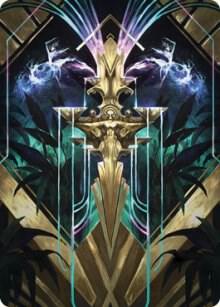 Halo Fountain Art Card 66 (Art Series: Streets of New Capenna)  | Good Games Modbury