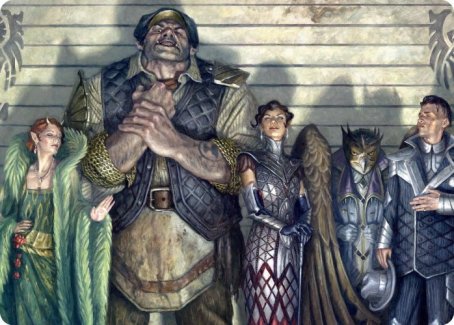 Rogues' Gallery Art Card [Streets of New Capenna Art Series] | Good Games Modbury