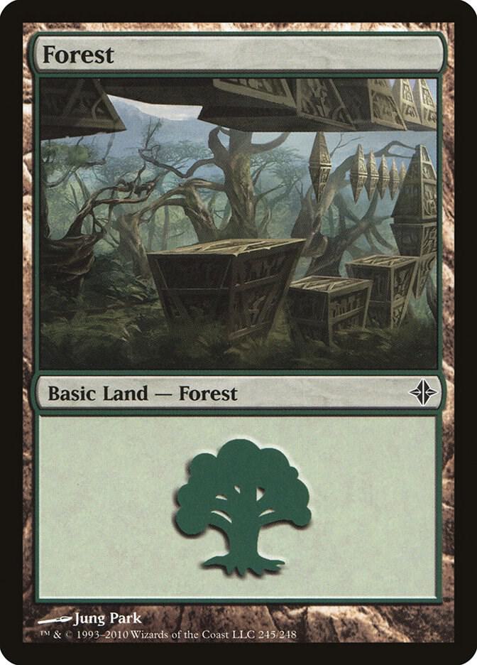 Forest 245/248 (Rise of the Eldrazi)  | Good Games Modbury
