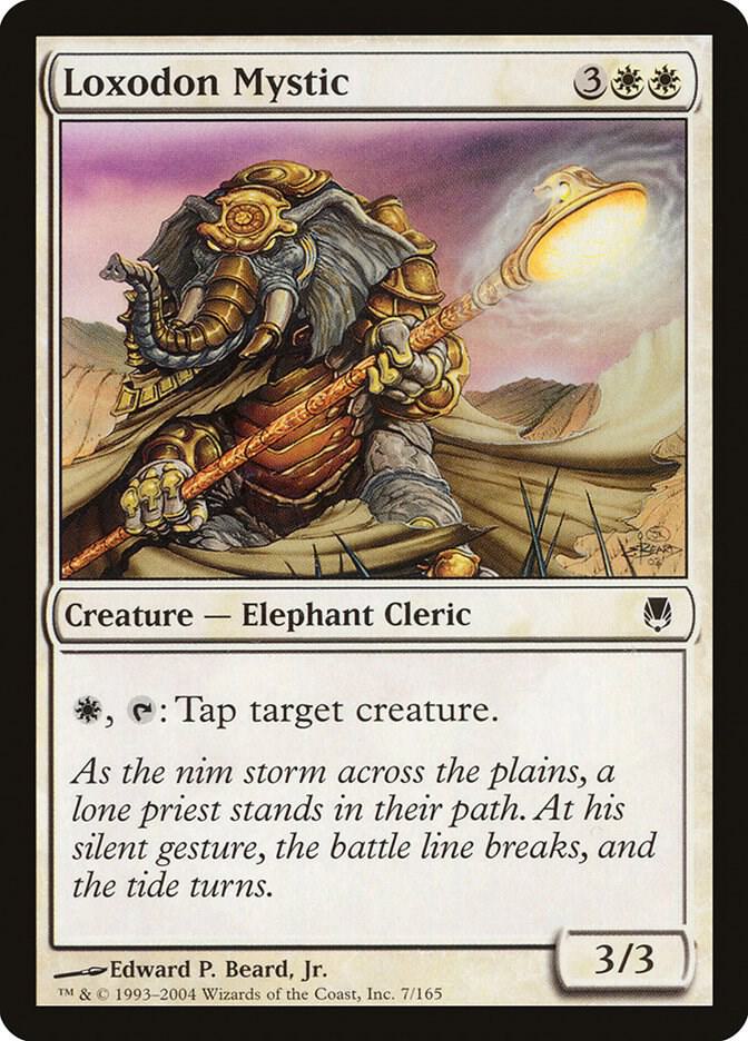 Loxodon Mystic 7/165 (Darksteel)  - Foil | Good Games Modbury