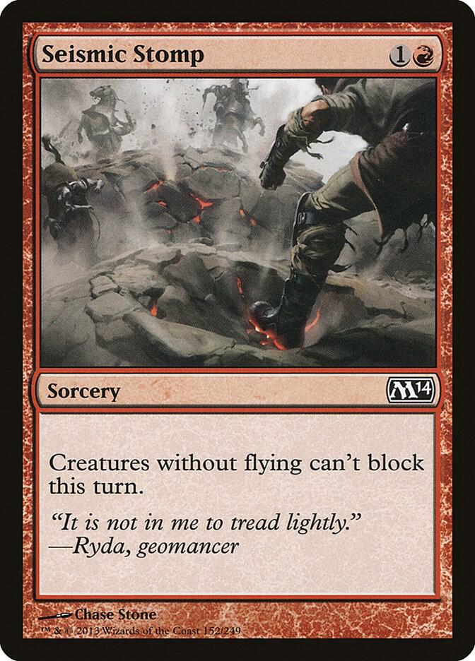 Seismic Stomp 152/249 (Magic 2014 (M14))  | Good Games Modbury