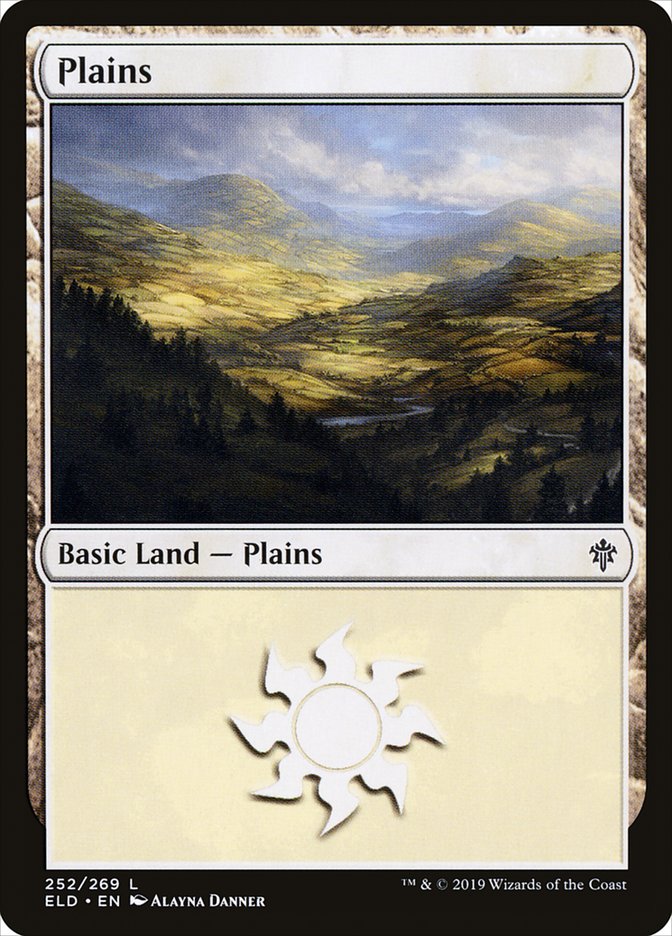 Plains (252) [Throne of Eldraine] | Good Games Modbury