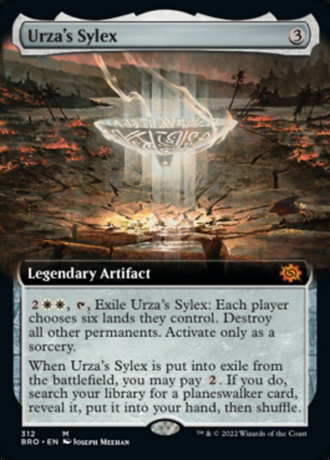 Urza's Sylex (Extended Art) [The Brothers' War] | Good Games Modbury