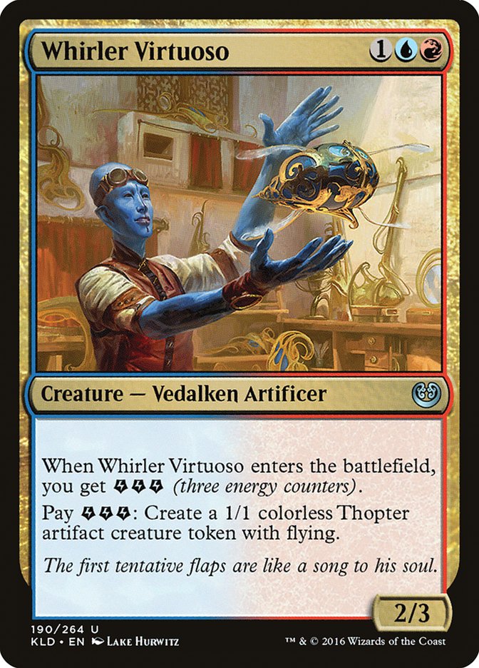 Whirler Virtuoso [Kaladesh] | Good Games Modbury