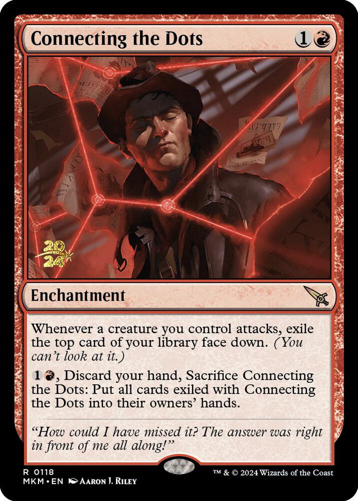 Connecting the Dots 118s/182 (Prerelease Cards)  - Foil | Good Games Modbury