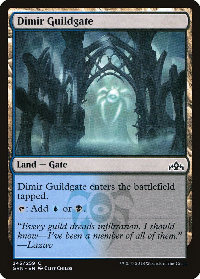 Dimir Guildgate (245/259) [Guilds of Ravnica] | Good Games Modbury