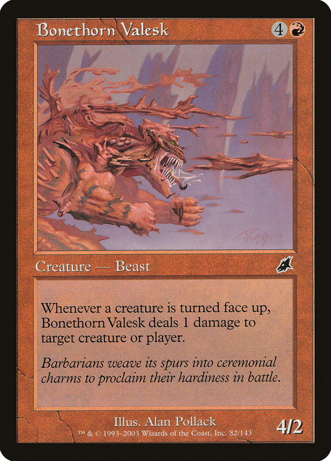Bonethorn Valesk 82/143 (Scourge)  - Foil | Good Games Modbury