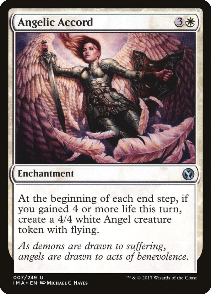 Angelic Accord 7/249 (Iconic Masters)  - Foil | Good Games Modbury