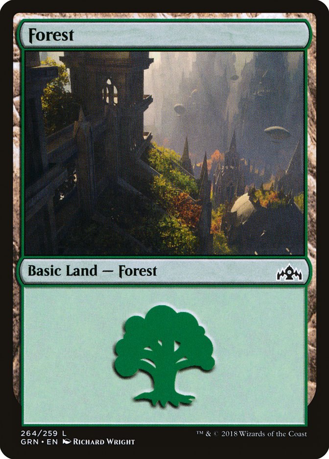 Forest (264) [Guilds of Ravnica] | Good Games Modbury