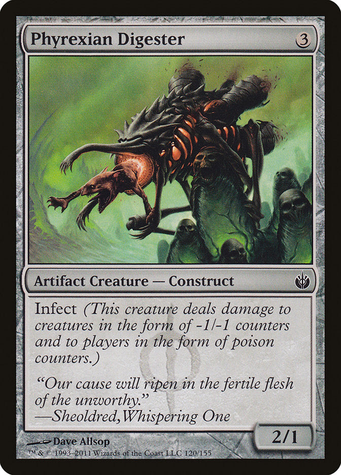 Phyrexian Digester 120/155 (Mirrodin Besieged)  - Foil | Good Games Modbury