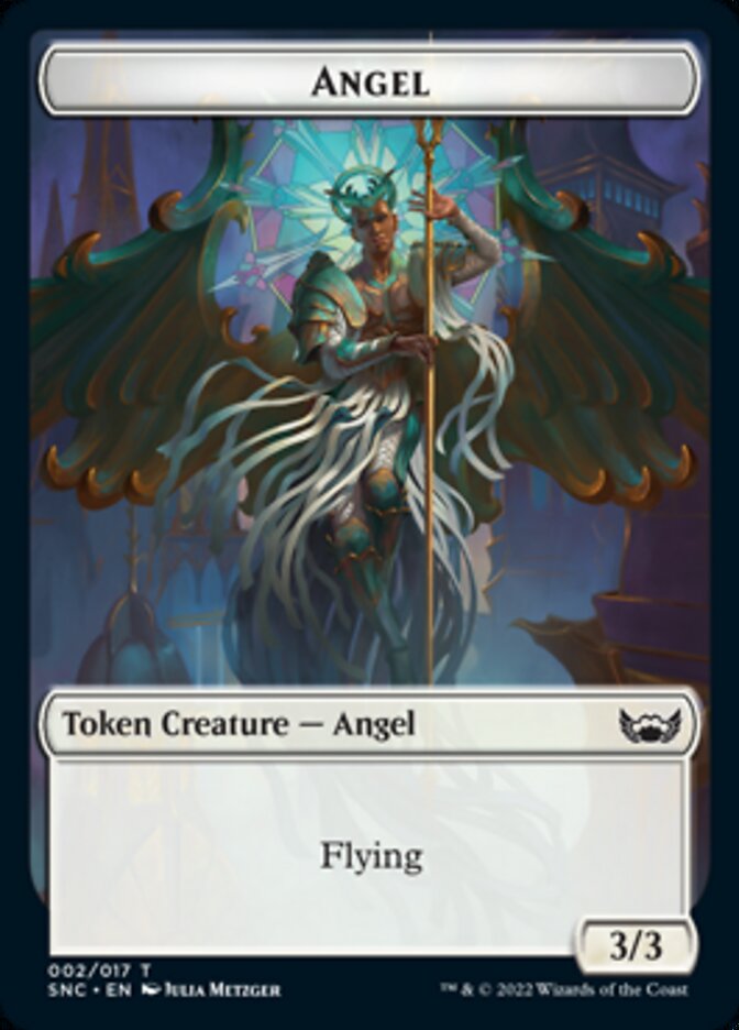 Angel Token [Streets of New Capenna Tokens] | Good Games Modbury