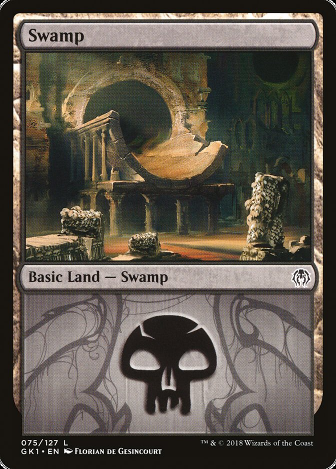 Swamp (75) [Guilds of Ravnica Guild Kit] | Good Games Modbury
